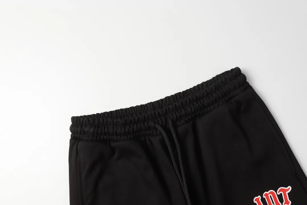Saint Michael series of fashionable casual long sweatpants Style number: 247P190 Color: Black Size: S M L XL